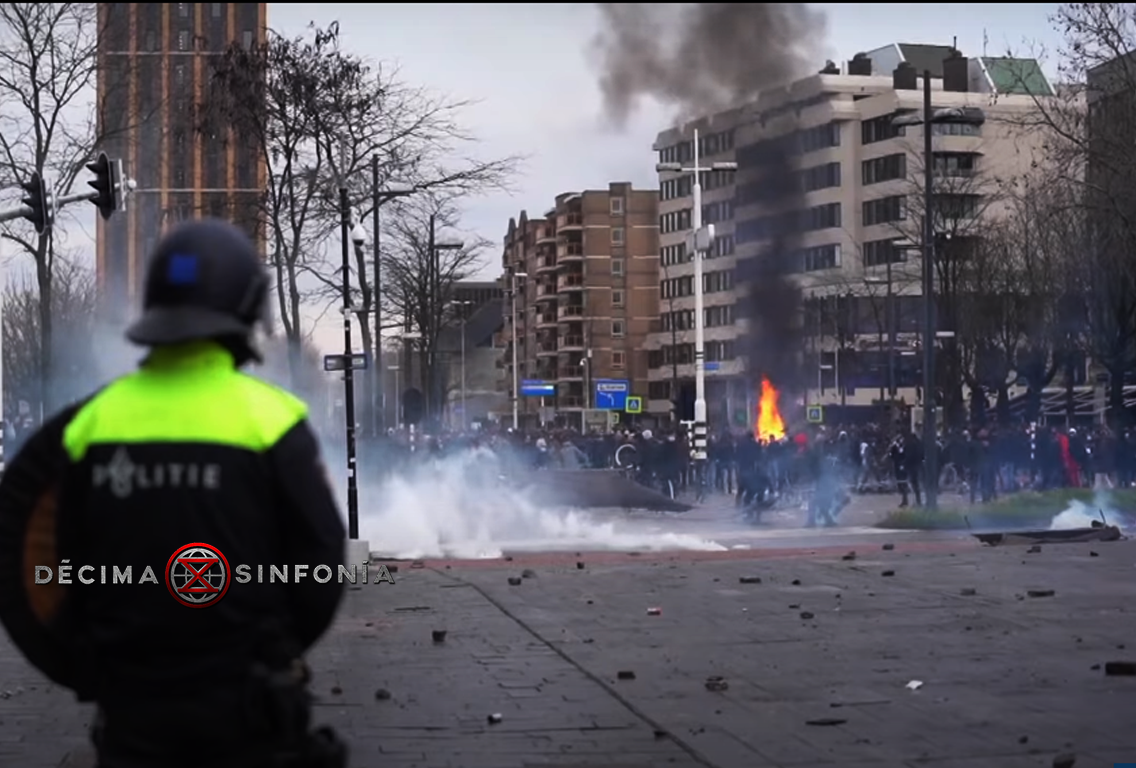 Protestas en holanda